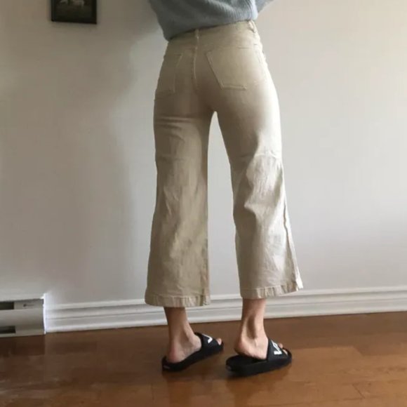 Beige flared jeans - Picture 7 of 8